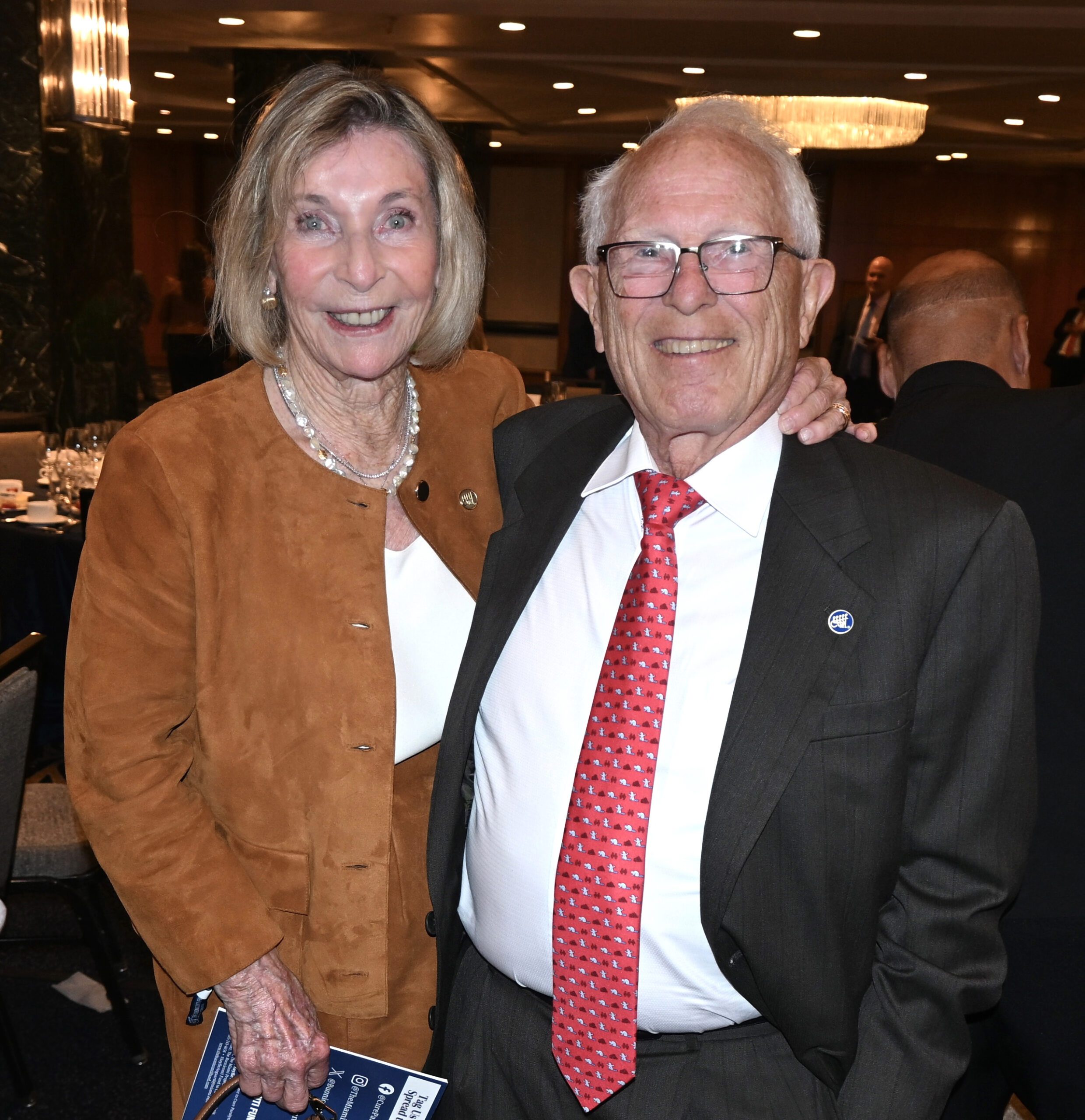 Teresa Buoniconti and Chris Pedersen