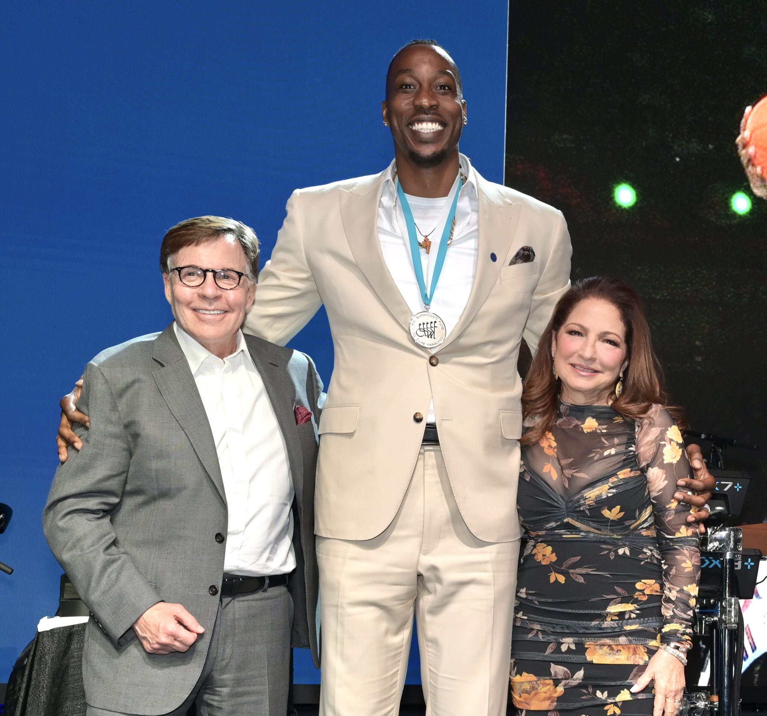 Bob Costas, Dwight Howard and Gloria Estefan