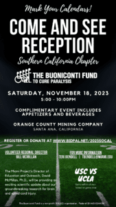 2023 Southern California Chapter Come and See Reception