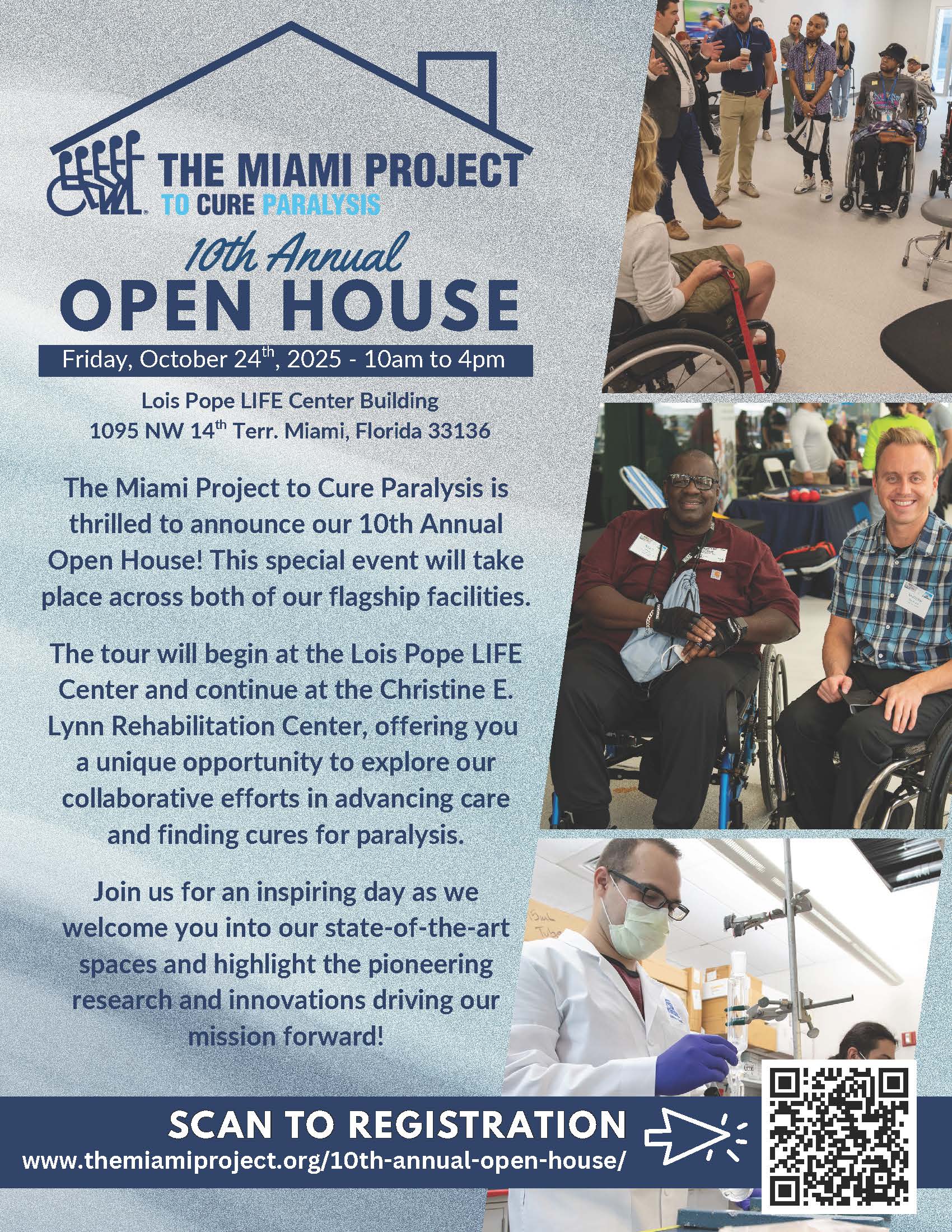 10th Annual Miami Project Open House