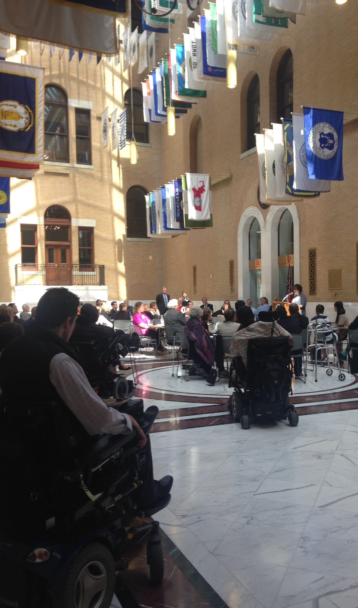 Chapter Members at State House