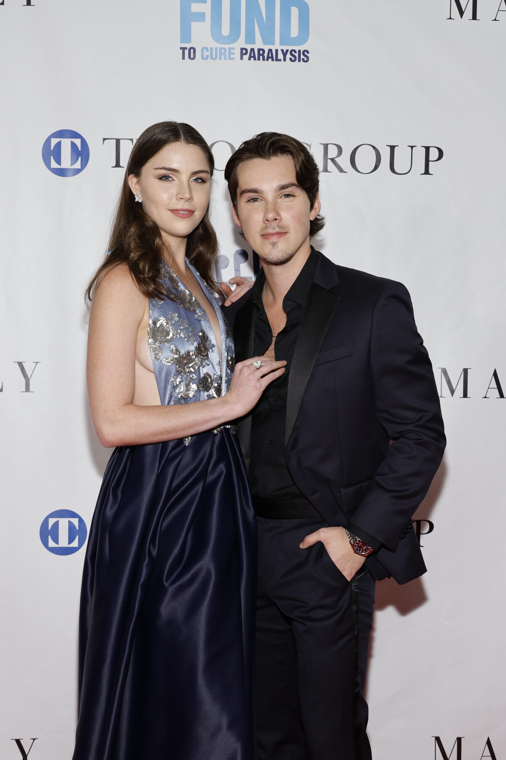 Carolynn Rowland Shada and Jeremy Shada (Photo by Mike Coppola/Getty Images for The Buoniconti Fund to Cure Paralysis)