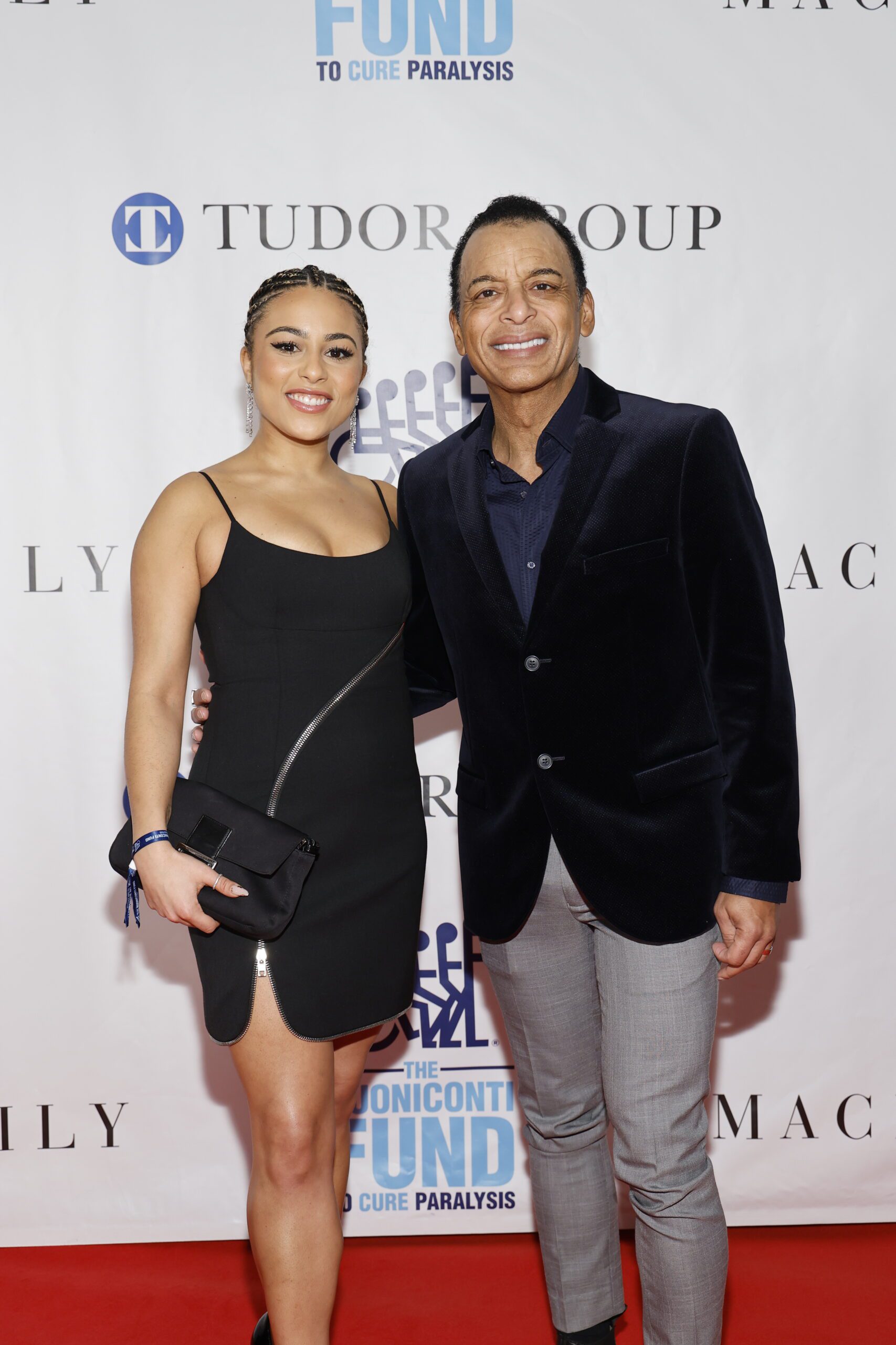 Mikaela Secada and Jon Secada (Photo by Mike Coppola/Getty Images for The Buoniconti Fund to Cure Paralysis)