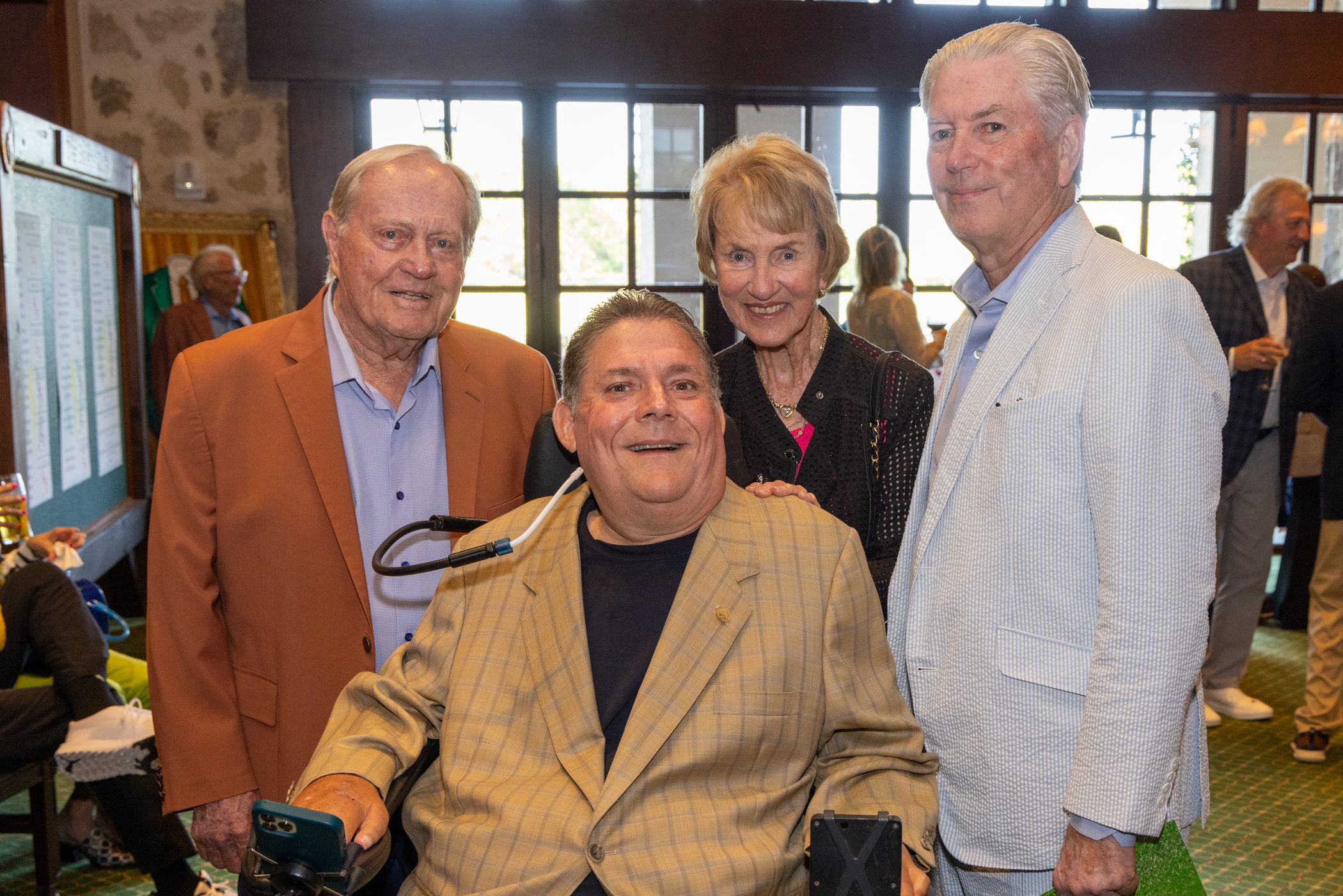 Jack Nicklaus, Marc Buoniconti, Barbara Nicklaus and Mark Dalton