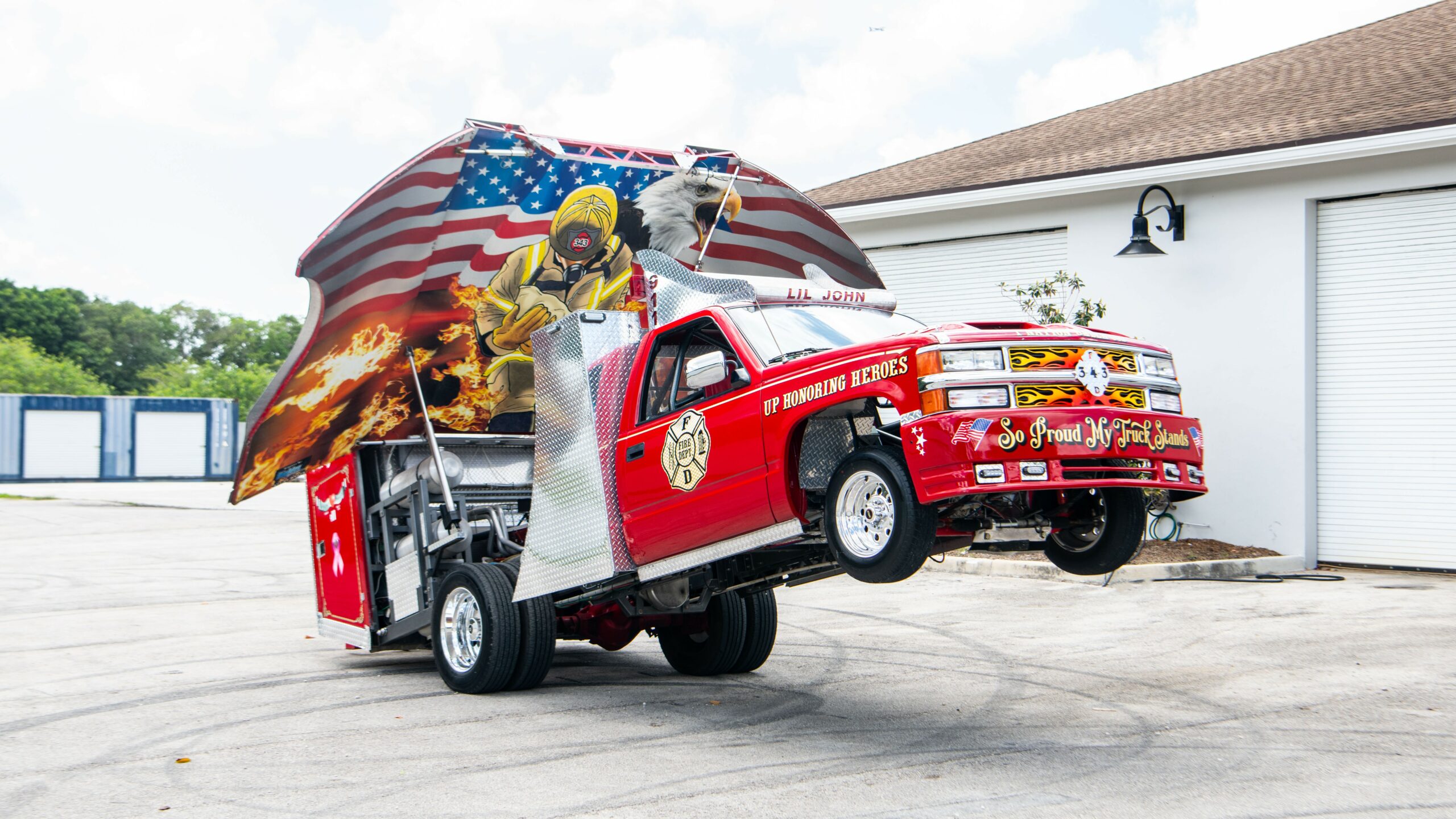 Darrell Gwynn Fire Truck