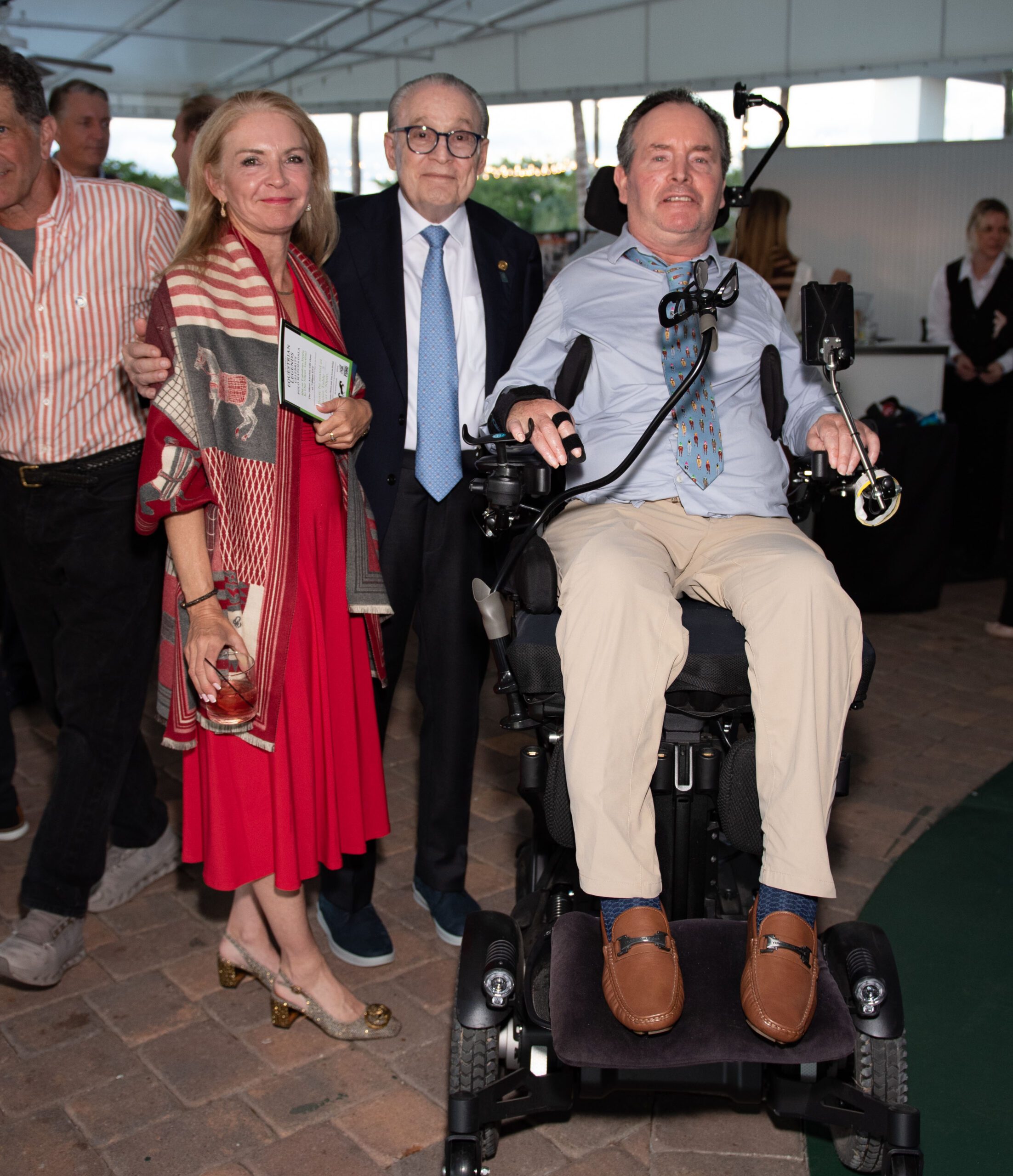 Dianna and Kevin Babbington with Dr. Barth A. Green