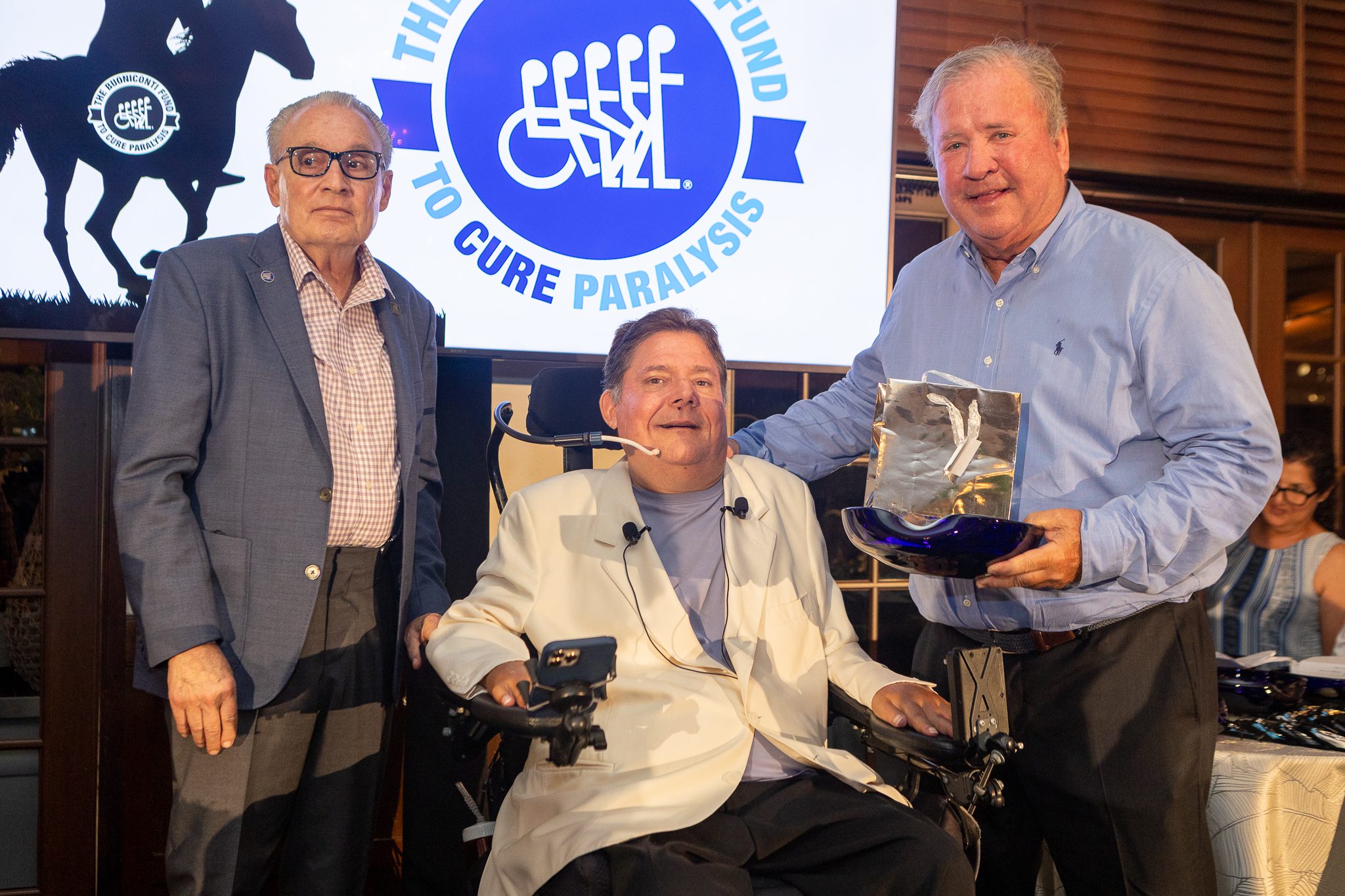 Dr. Barth Green, Marc Buoniconti, and Tim Gannon