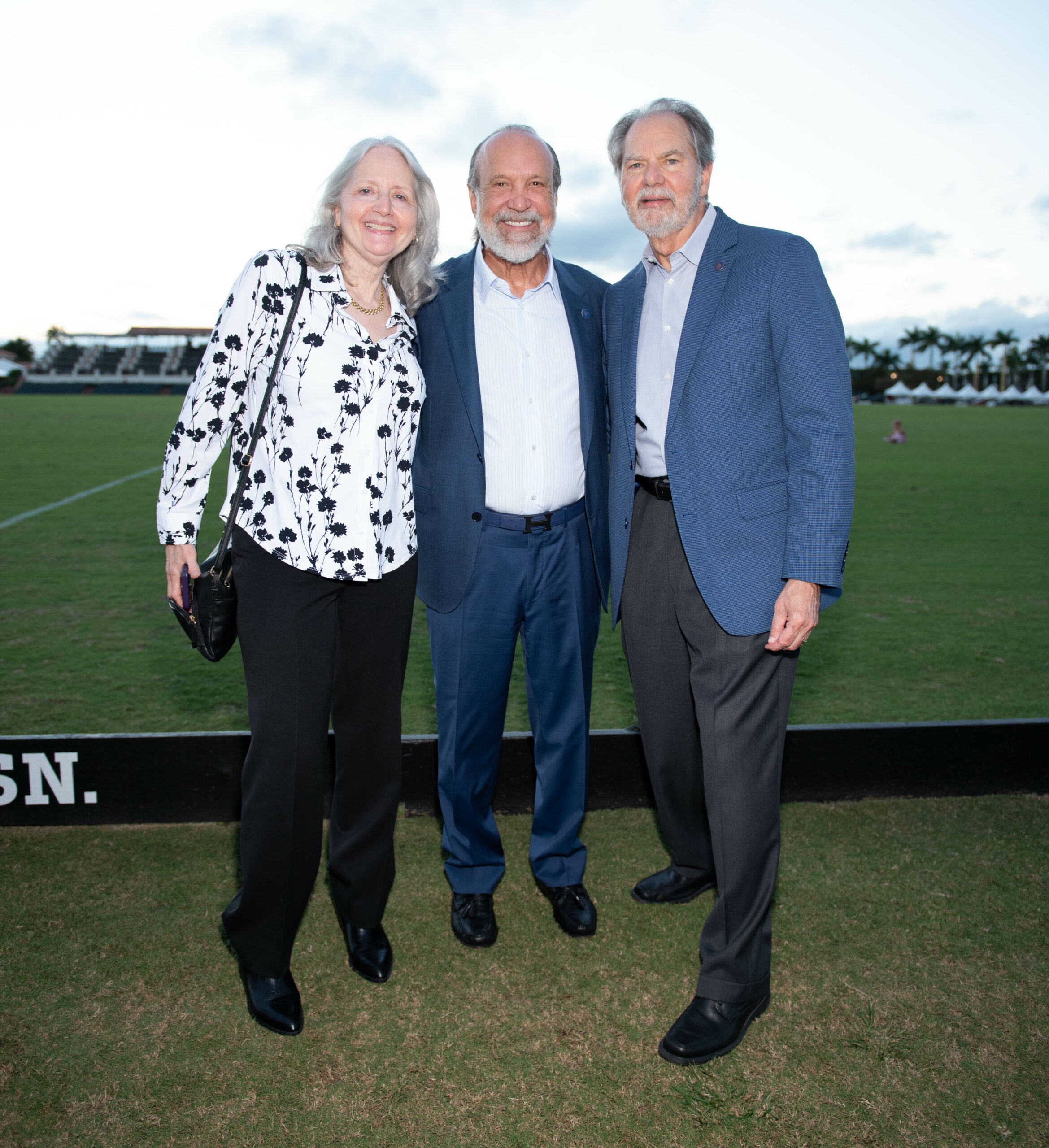 Dr. Helen Bramlett, Ron Book and Dr. Dalton Dietrich