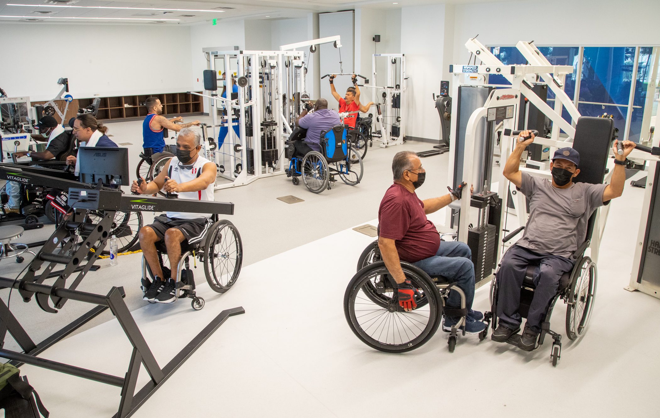 Exercise lab at Lynn Rehabilitation Center