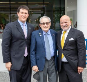Nick Arison, Dr. Barth Green and Carlos Migoya