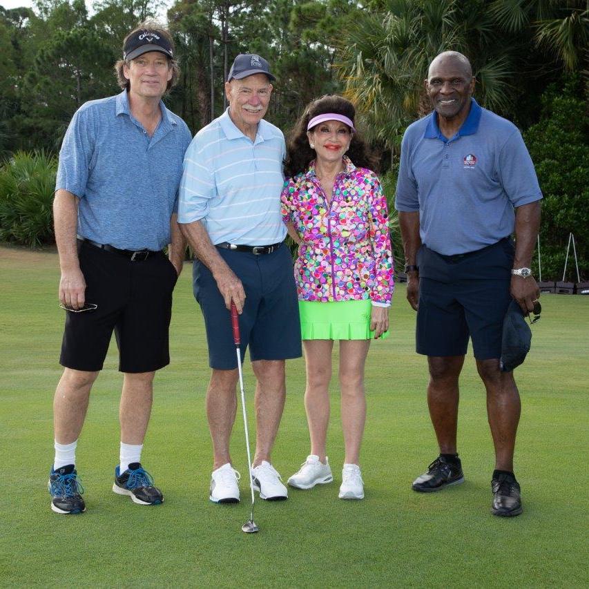 Kevin Sorbo, Dick Anderson, Christine E. Lynn and Harry Carson