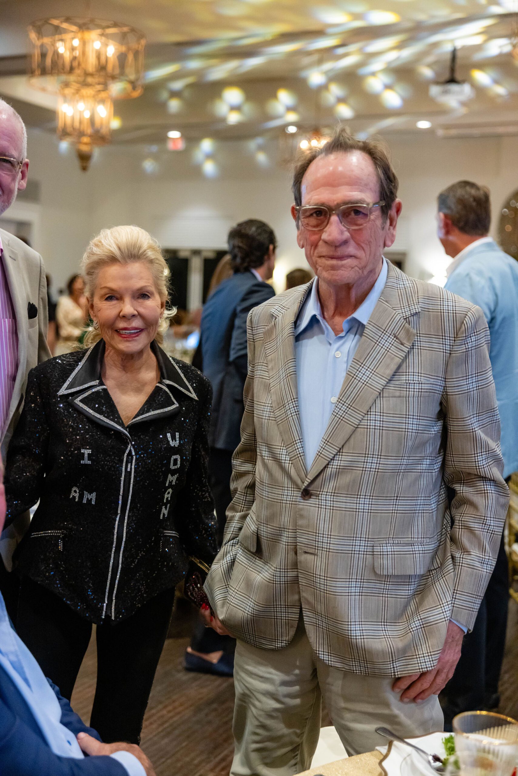 Lois Pope & Tommy Lee Jones