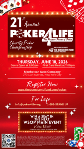 21st Annual Poker4Life Charity Poker Championship