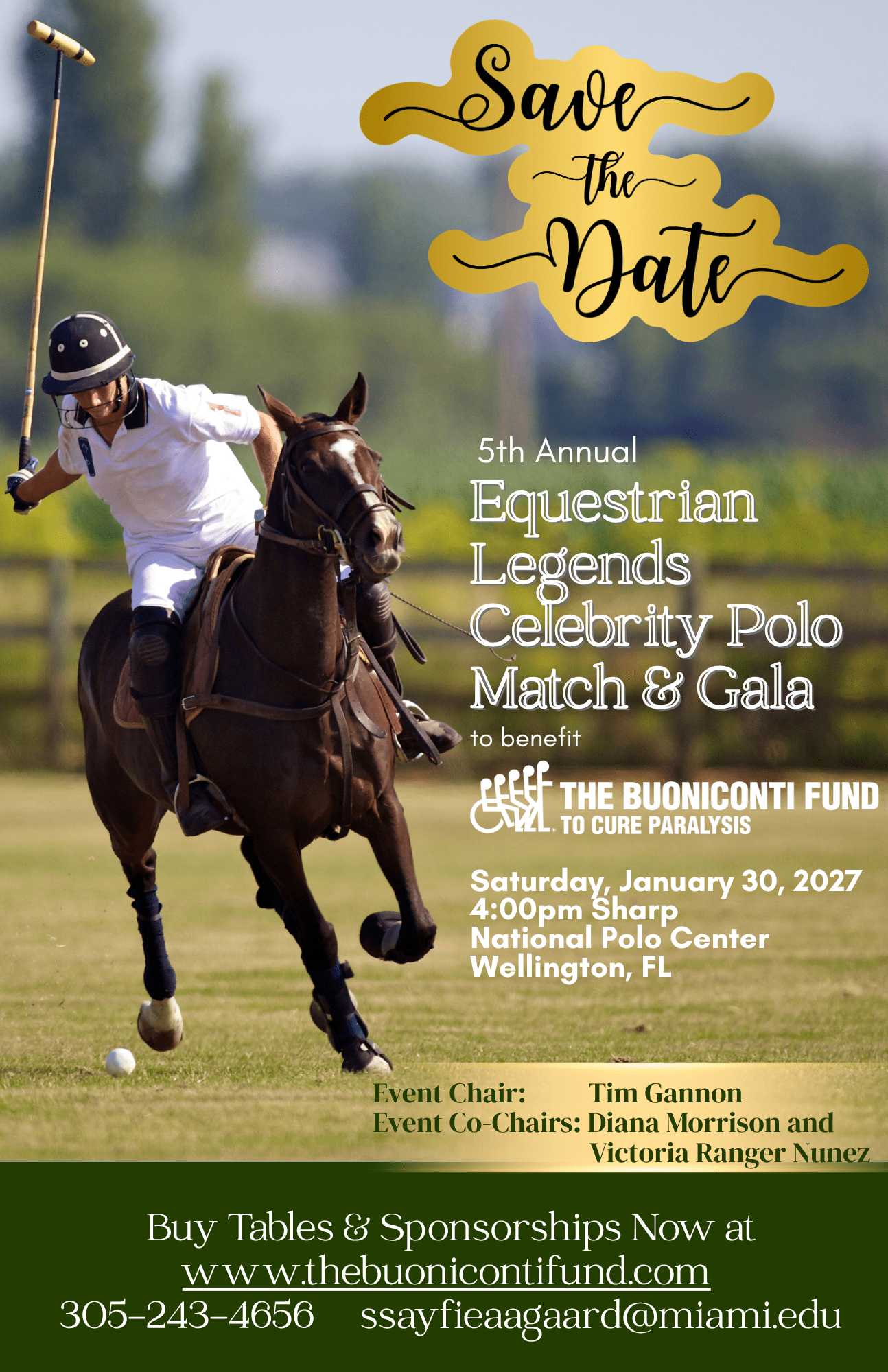 5th Annual Equestrian Legends Celebrity Polo Match & Gala