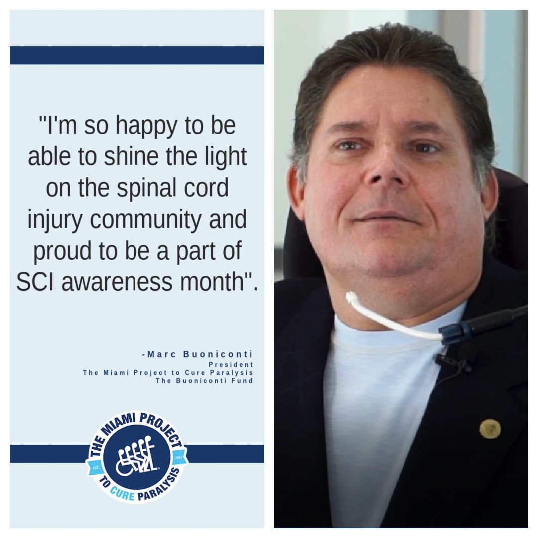 SCI Awareness Month - Marc Buoniconti