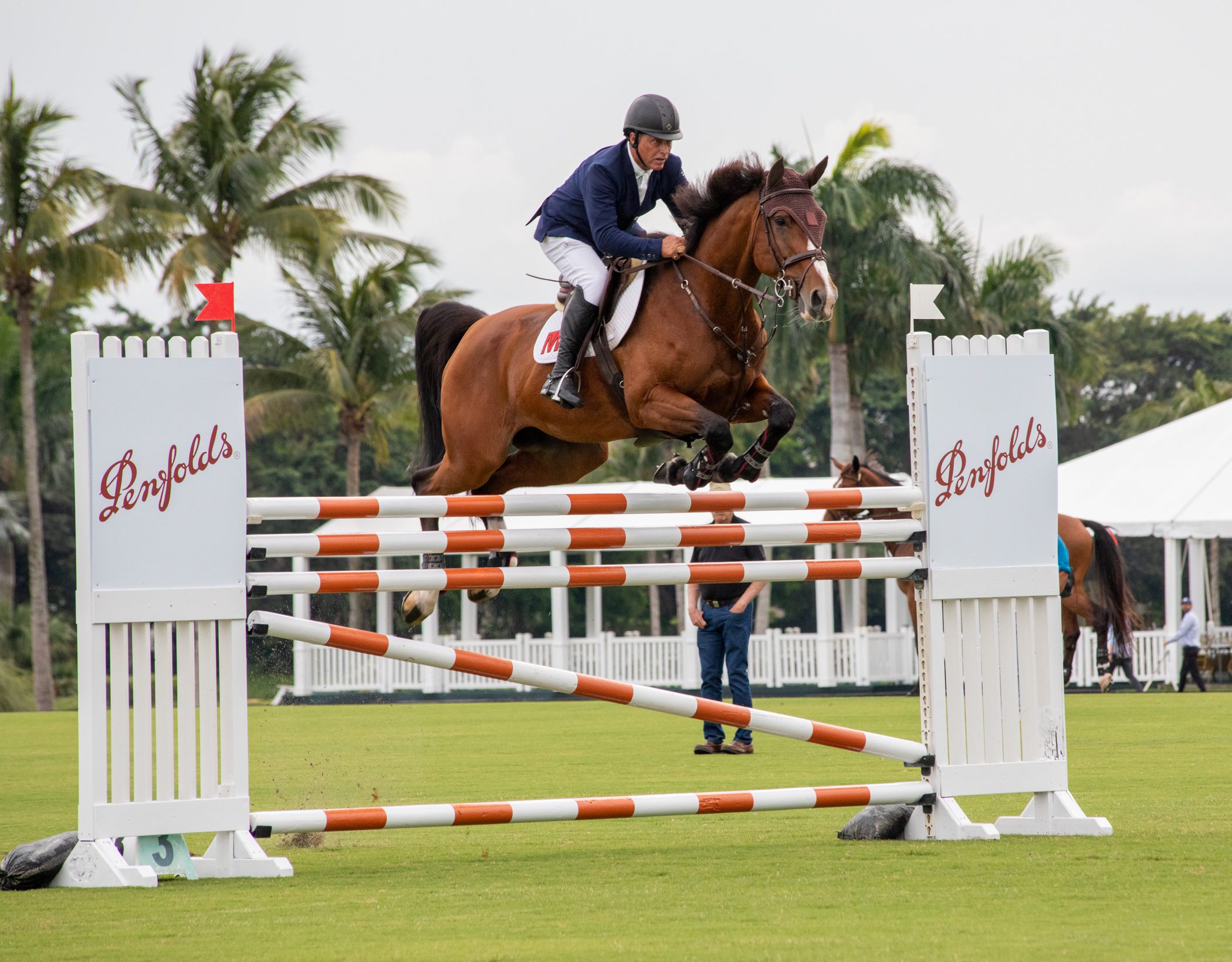 Show Jumping at the Equestrian Legends event for The Buoniconti Fund in Wellington Florida