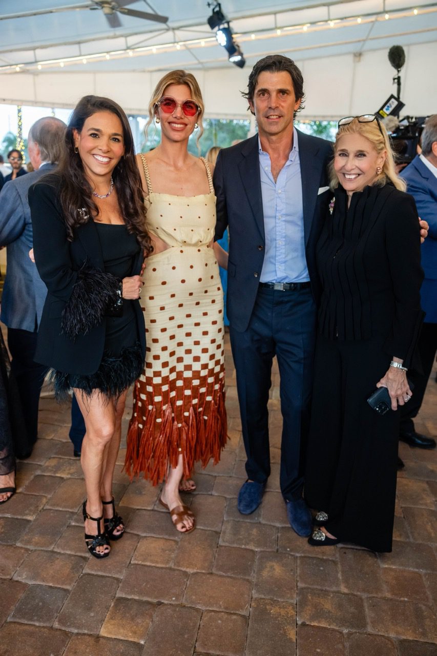 Stephanie Sayfie Aagaard, Delfina Blaquier, Nacho Figueras and Suzie Sayfie