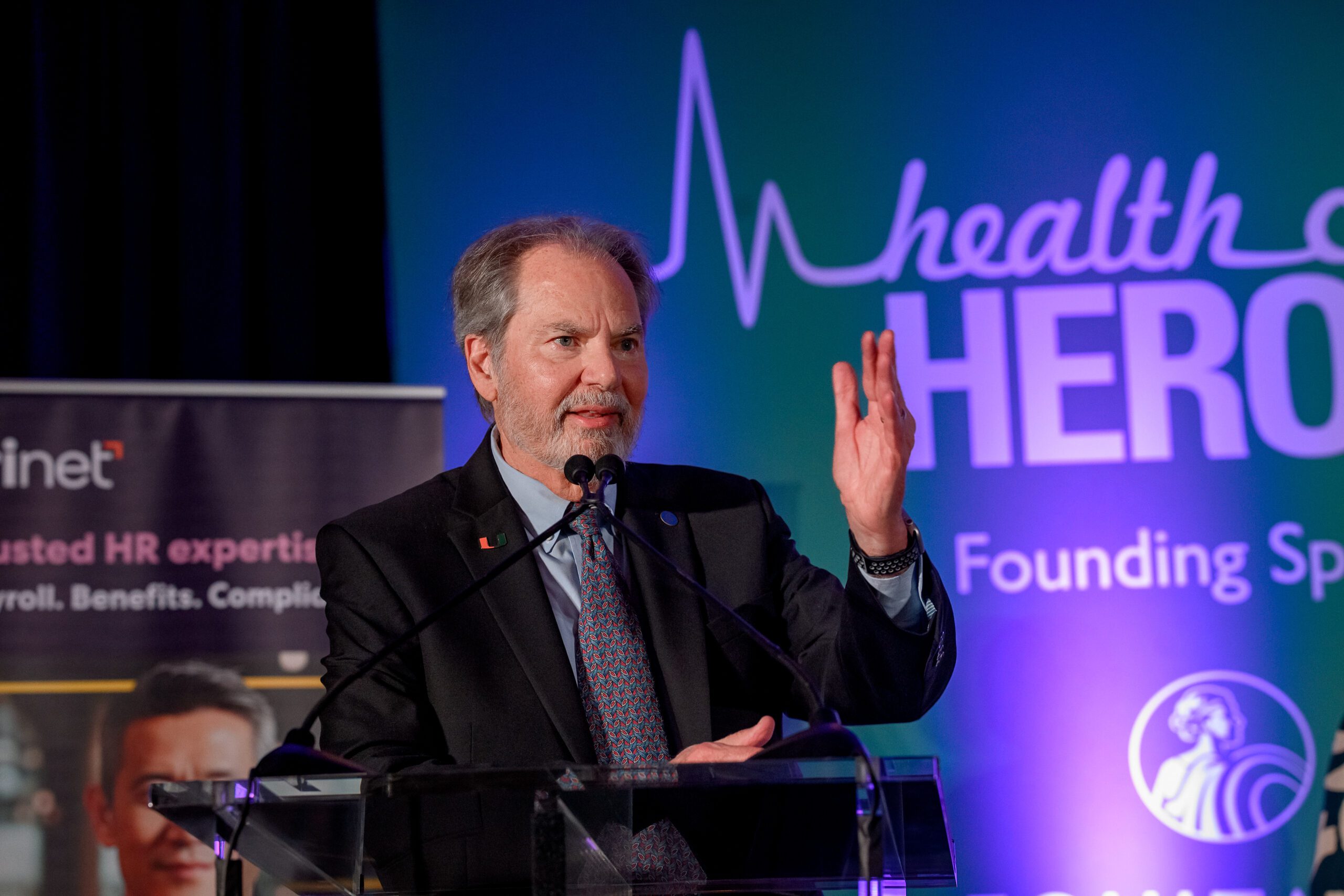 Dr. Dietrich at the 2026 Health Care Heroes Award ceremony